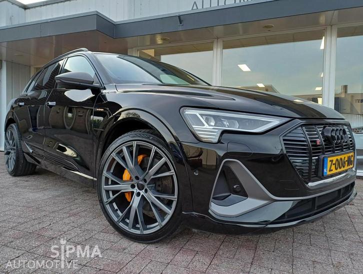 2021 Audi E-tron Quattro S-Line/71kWh/56dkm/22"/Stoelvw, Auto's, Audi, Bedrijf, Te koop, e-tron, 4x4, ABS, Achteruitrijcamera