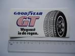 sticker GOODYEAR auto banden good year race rally, Verzenden, Zo goed als nieuw, Bedrijf of Vereniging