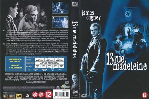 13 Rue Madeleine 1947 DVD met James Cagney, Annabella, Richa, Cd's en Dvd's, Dvd's | Klassiekers, Zo goed als nieuw, 1980 tot heden