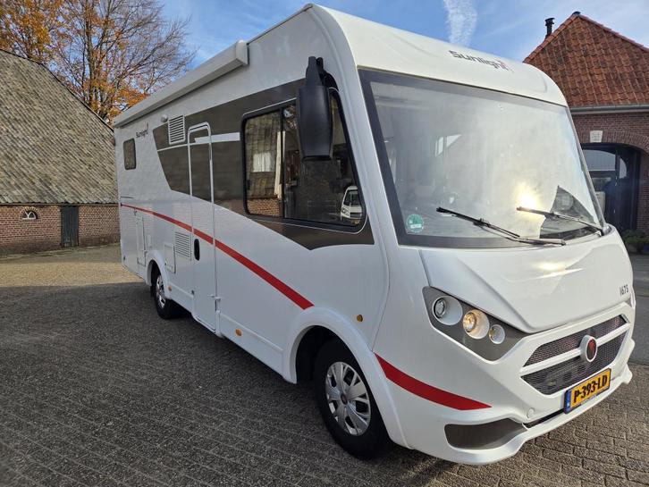 Sunlight I67S enkele bedden HPC levelsysteem 2021 (bj 2021), Caravans en Kamperen, Campers, tot en met 4, Integraal, Sunlight