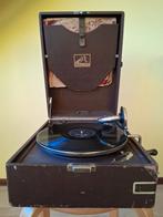 Antieke His Master's Voice Koffergrammofoon, Ophalen, Gebruikt, Platenspeler, Overige merken