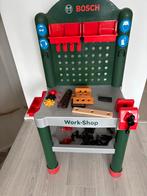 Bosch Werkbank Kinderspeelgoed + Accessoires, Ophalen, Zo goed als nieuw, Jongen of Meisje