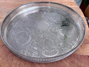 Zilveren Dienblad 790g + Factuur 1984 beschikbaar voor biedingen
