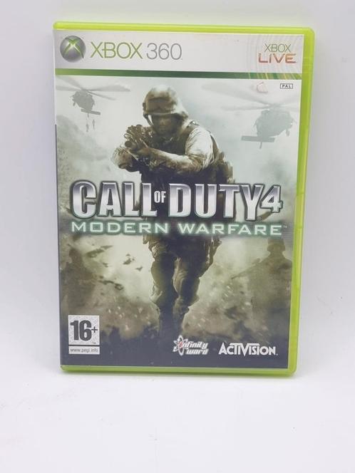 Call of duty 4 modern warfare, Spelcomputers en Games, Games | Xbox 360, Zo goed als nieuw, Shooter, 1 speler, Vanaf 18 jaar, Ophalen of Verzenden