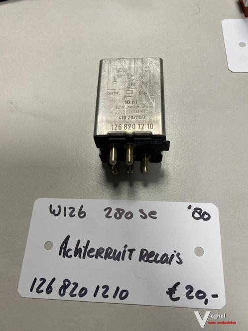 Mercedes W126 280 SE 1980 Achterruit relais, Auto-onderdelen, Elektronica en Kabels, Gebruikt, Ophalen of Verzenden