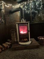 Houtkachel Hark 8 kw Keramisch bekleed .   "NIEUWSTAAT"., Ophalen, Houtkachel, Zo goed als nieuw, Vrijstaand