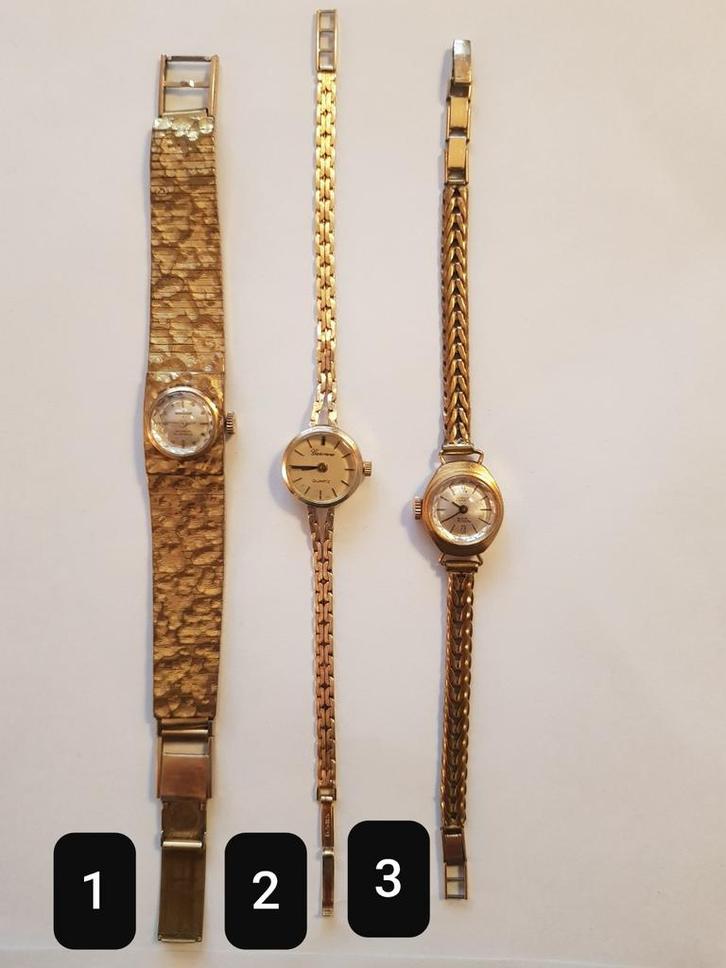 Vintage Dameshorloges - Rodastar, Garonne, Onbekend, Sieraden, Tassen en Uiterlijk, Horloges | Antiek, Polshorloge, Overige merken