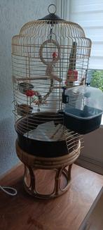 Prachtige vogelkooi, Ophalen of Verzenden, Zo goed als nieuw, Hout, Vogelkooi