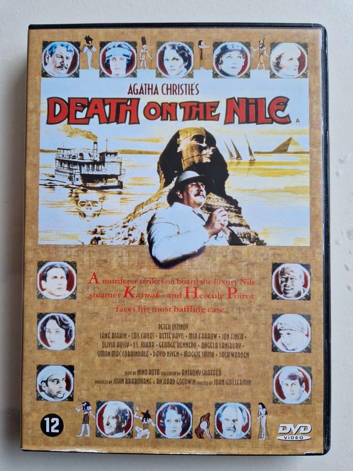 Agatha Christie's Death on the Nile [DVD] Moord-Mysterie, Cd's en Dvd's, Dvd's | Thrillers en Misdaad, Zo goed als nieuw, Detective en Krimi