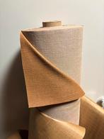 Vescom Grayson behang 3 rollen - 45,5m2 per rol, Ophalen of Verzenden, 75 m² of meer, Beige
