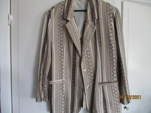 Vintage katoenen/linnen colbert met gilet, Kleding | Dames, Jasjes, Kostuums en Pakken, Zo goed als nieuw, Jasje, Maat 42/44 (L)