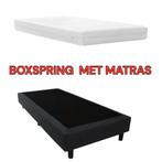 Partij 1 persoons boxsprings voor ,vakantieparken enz, Ophalen, Zo goed als nieuw, Eenpersoons, 90 cm