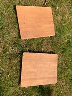 Set houten zijtafels voor Grizzly grill kamado maat L, Tuin en Terras, Houtskoolbarbecues, Ophalen of Verzenden, Zo goed als nieuw