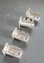 Jaga Mini Wandsteunen Wit - 4 Stuks, Gebruikt, Minder dan 30 cm, Overige typen, Minder dan 60 cm