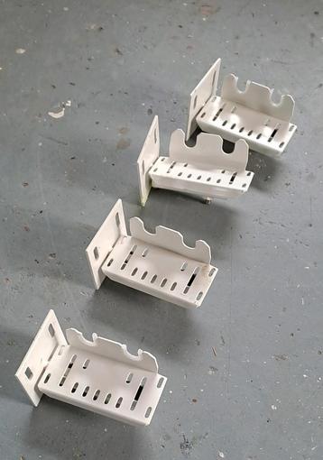 Jaga Mini Wandsteunen Wit - 4 Stuks beschikbaar voor biedingen