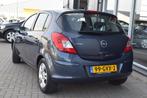 Opel Corsa 1.2-16V Enjoy | Airco | Cruise | NAP + APK 8-2026, Voorwielaandrijving, Stof, Gebruikt, Zwart