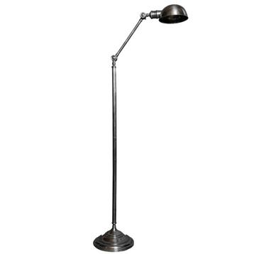 Zilveren staande lamp beschikbaar voor biedingen