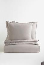 H&M Home Duvet Set Linen-Viscose (160x200cm bed), Huis en Inrichting, Slaapkamer | Beddengoed, Ophalen of Verzenden, Zo goed als nieuw