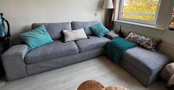 IKEA kivik 3-zits + hocker - afbeelding 2