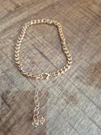 Nieuwe  enkelband, Ophalen of Verzenden, Nieuw, Goud, Staal