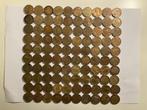 100 Engelse threepence 1937-1967, voor een leuk project, Ophalen of Verzenden, Gebruikt