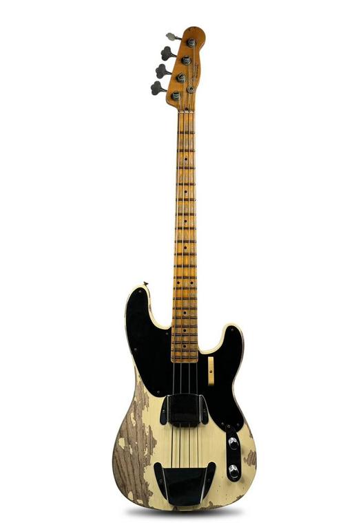 Fender Precision Bas 1951 reissue ultra heavy relic, Muziek en Instrumenten, Snaarinstrumenten | Gitaren | Bas, Zo goed als nieuw