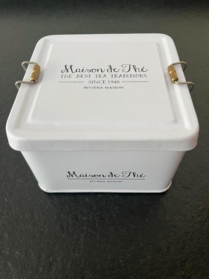 Rivièra Maison Theedoos - Maison de Thé, Huis en Inrichting, Keuken | Keukenbenodigdheden, Zo goed als nieuw, Ophalen of Verzenden