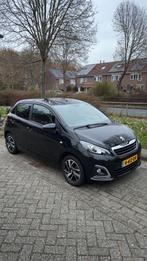 Peugeot 108 1.0 E-vti 72pk 5D 2020 Zwart, Auto's, Voorwielaandrijving, 4 stoelen, Zwart, Origineel Nederlands