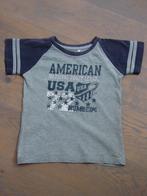 T-shirt, grijs/blauw American Rugby, maat 110, Kinderen en Baby's, Ophalen of Verzenden, Gebruikt, Jongen, Shirt of Longsleeve