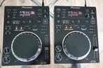 2x Pioneer CDJ-350 CD Spelers met tas *zgan*, Muziek en Instrumenten, Ophalen of Verzenden, Gebruikt, Pioneer