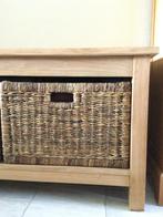 Sidetable vanTeakhout, Huis en Inrichting, Ophalen, 100 tot 150 cm, Teakhout, Zo goed als nieuw