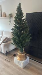 Fiber kerstboom met goud onderstel, Diversen, Kerst, Ophalen, Zo goed als nieuw