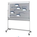 Whiteboard en planbord met insteekvakjes, Ophalen, Gebruikt, Magneetbord