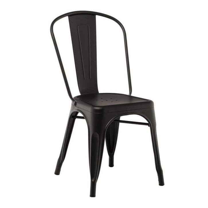 Lix stoelen hout matt zwart horeca cafe bistro stoel  913, Huis en Inrichting, Stoelen, Nieuw, Vijf, Zes of meer stoelen, Hout
