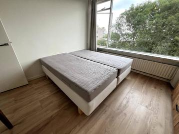 GRATIS OPHALEN: 2-persoons boxspring IKEA (2x 90x180 cm) beschikbaar voor biedingen