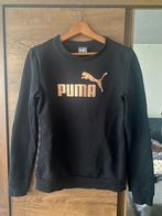 Sweater Puma zwart met rosé goud, maat S, Ophalen of Verzenden, Zo goed als nieuw