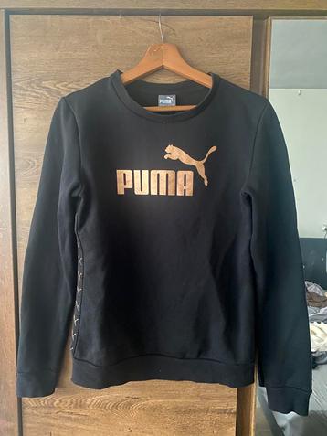 Sweater Puma zwart met rosé goud, maat S beschikbaar voor biedingen