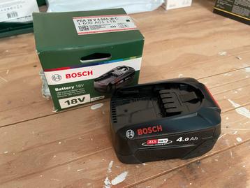 Bosch Battery 18V 4,0Ah Accu - Nieuw Open Doos! beschikbaar voor biedingen