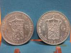 No.921- Wilhelmina 3x Gulden 1929-1930-1931., Postzegels en Munten, Munten | Nederland, Ophalen of Verzenden, Koningin Wilhelmina