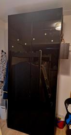 Grote ikea kledingkast met glazen deuren, Ophalen, Gebruikt, 200 cm of meer, Glas