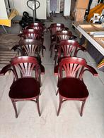 Houten horeca stoelen merk De Arend, Huis en Inrichting, Stoelen, Ophalen, Bruin, Vijf, Zes of meer stoelen