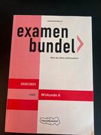 Examenbundel Wiskunde A VWO 2020/2021, Ophalen of Verzenden, Zo goed als nieuw, VWO, Wiskunde A