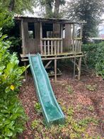 Houten Speelhuisje, Kinderen en Baby's, Speelgoed | Buiten | Speelhuisjes, Ophalen, Gebruikt, Hout