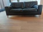 Machalke lederen 2 pers. bank, Ophalen, Gebruikt, 150 tot 200 cm, Tweepersoons