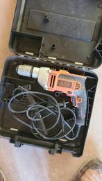 Black+Decker Boormachine / klopboormachine - Gebruikt, Doe-het-zelf en Verbouw, Gereedschap | Boormachines, Variabele snelheid