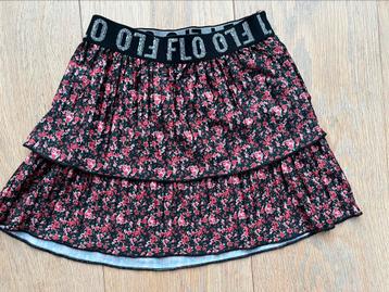 Bloemen rok Like Flo mt 116 als nieuw! beschikbaar voor biedingen