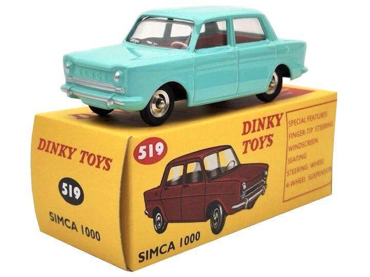 Simca 1000, Hobby en Vrije tijd, Modelauto's | 1:43, Nieuw, Auto, Dinky Toys, Ophalen of Verzenden