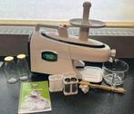 GreenStar elite slowjuicer met 50 glazen flesjes, Witgoed en Apparatuur, Juicers, Ophalen of Verzenden, Gebruikt, Elektrisch, Slowjuicer