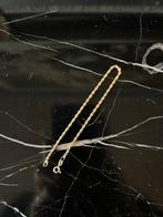 Gouden koord rope armband 14k, Ophalen of Verzenden, Zo goed als nieuw, Goud, Goud