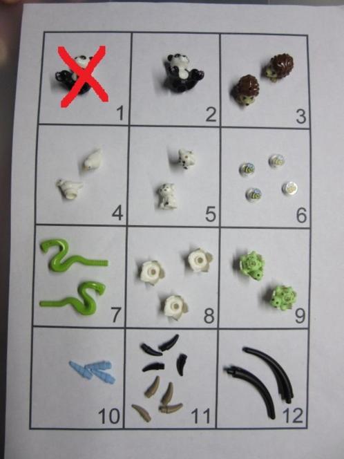 L232 LEGO DIEREN *NIEUW* ANIMALS PANDA VOGEL HOND BIJ HOORN, Kinderen en Baby's, Speelgoed | Duplo en Lego, Nieuw, Lego, Losse stenen